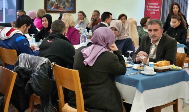 Antalya'daki Çorumlular iftar programında buluştu
