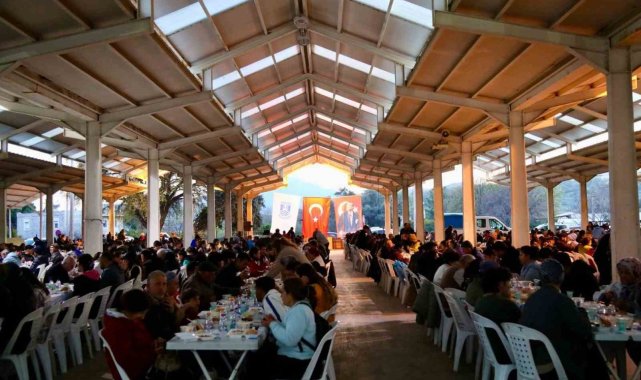 Bodrum Belediyesi'nin iftar programları sürüyor